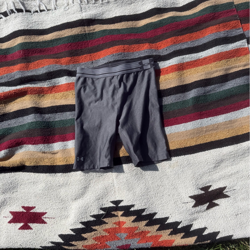 Under Armour Gray Bike Shorts
